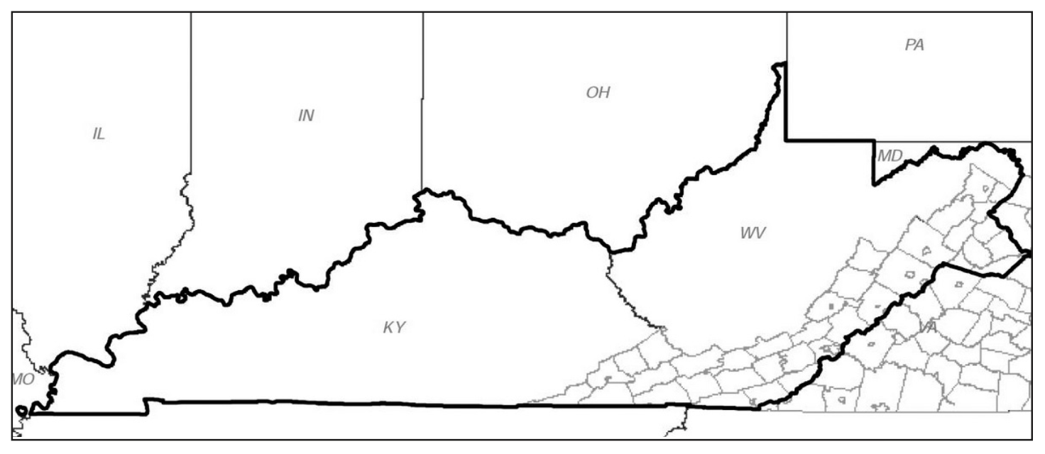 Colonial-era survey map outlining Augusta County’s boundaries and land transfers by William Preston and other Virginia elites - Holstonia.co